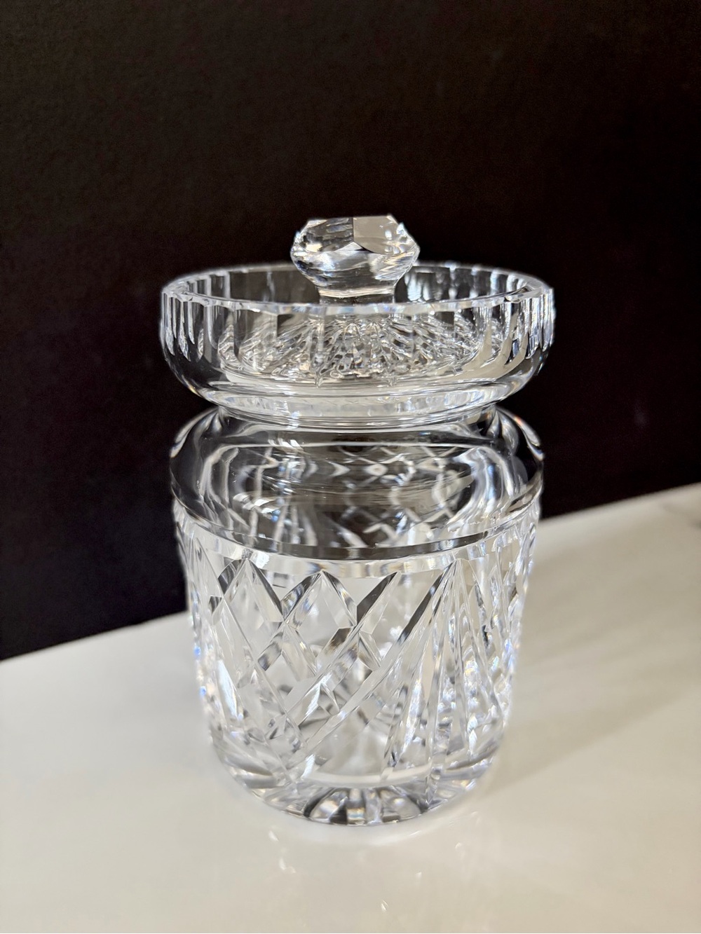 Jam or Condiment Jar by Waterford Crystal